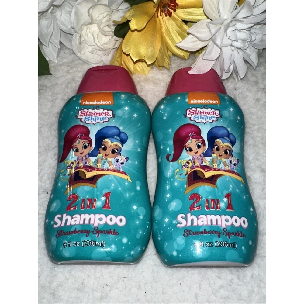 Nickelodeon Shimmer and Shine 2-in-1 Shampoo Strawberry Sparkle 8oz 2pk